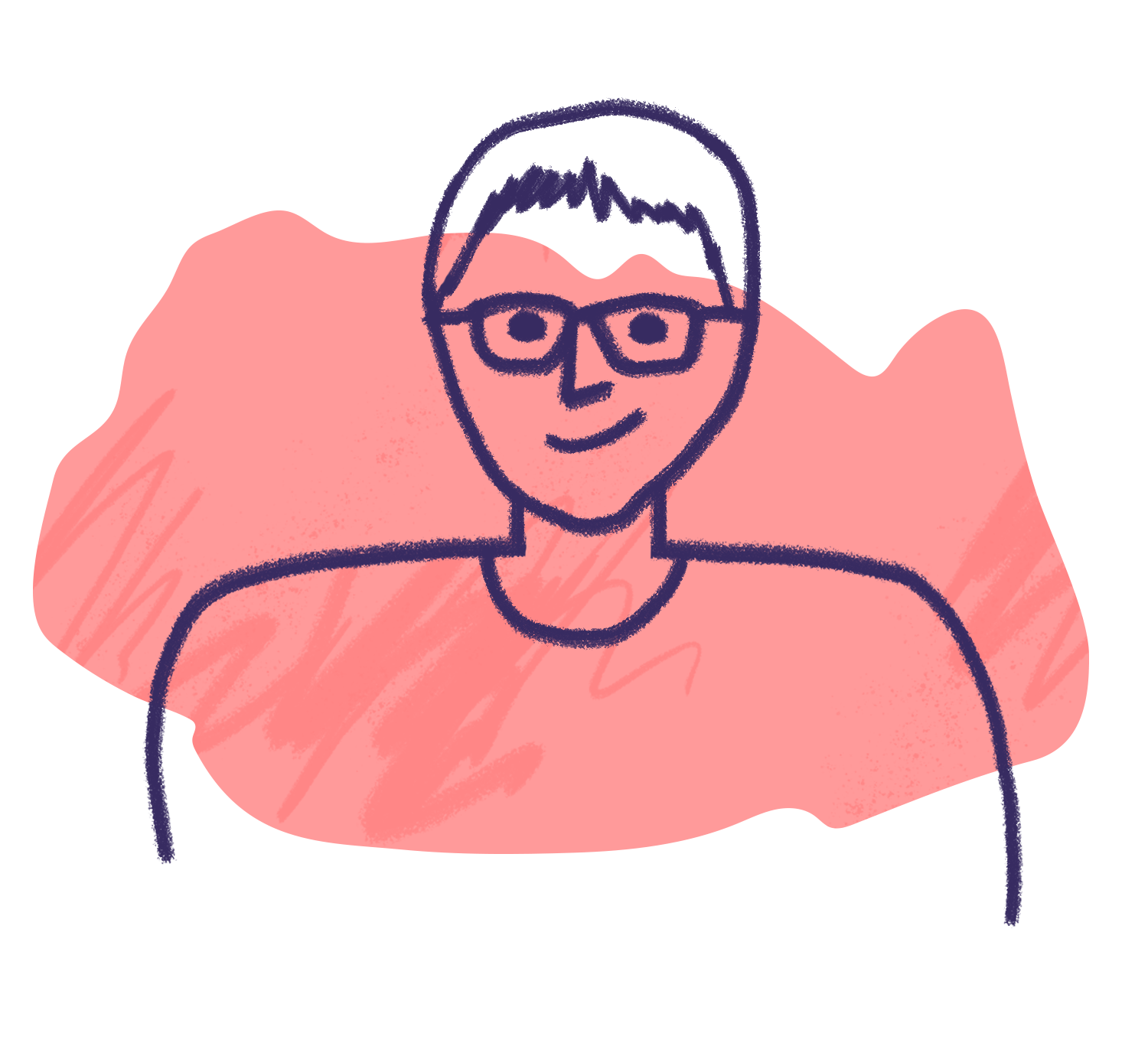 Andy Scott illustrated headshot